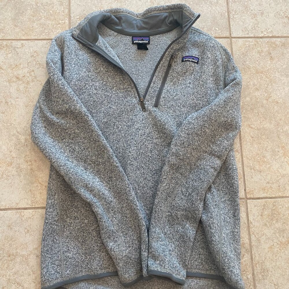 Gray Quarter Zip Pullover - image 1
